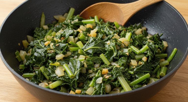 Wholesome & Hearty: Johnetta Miller’s Mixed Greens for Body & Soul